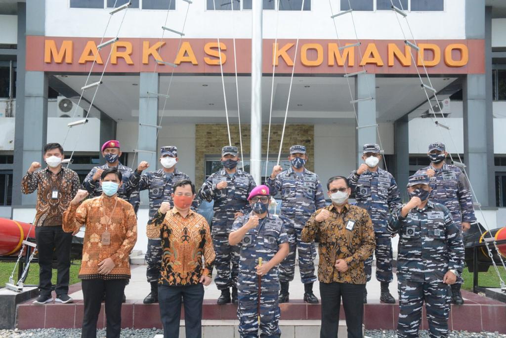 Berkunjung ke Markas Komando Lantamal VII PLN Grup Jalin Silaturahmi dan Peluang Kerjasama